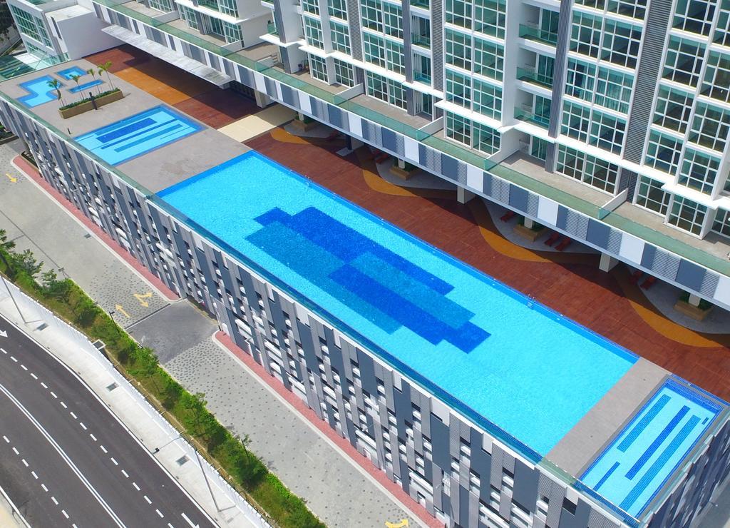 Jb City Paragon Serviced Apartment Johor Bahru Bagian luar foto