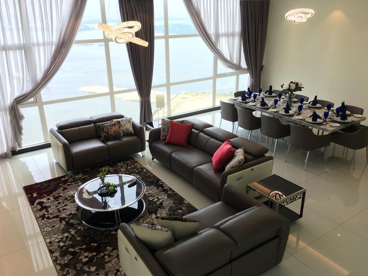 Jb City Paragon Serviced Apartment Johor Bahru Bagian luar foto