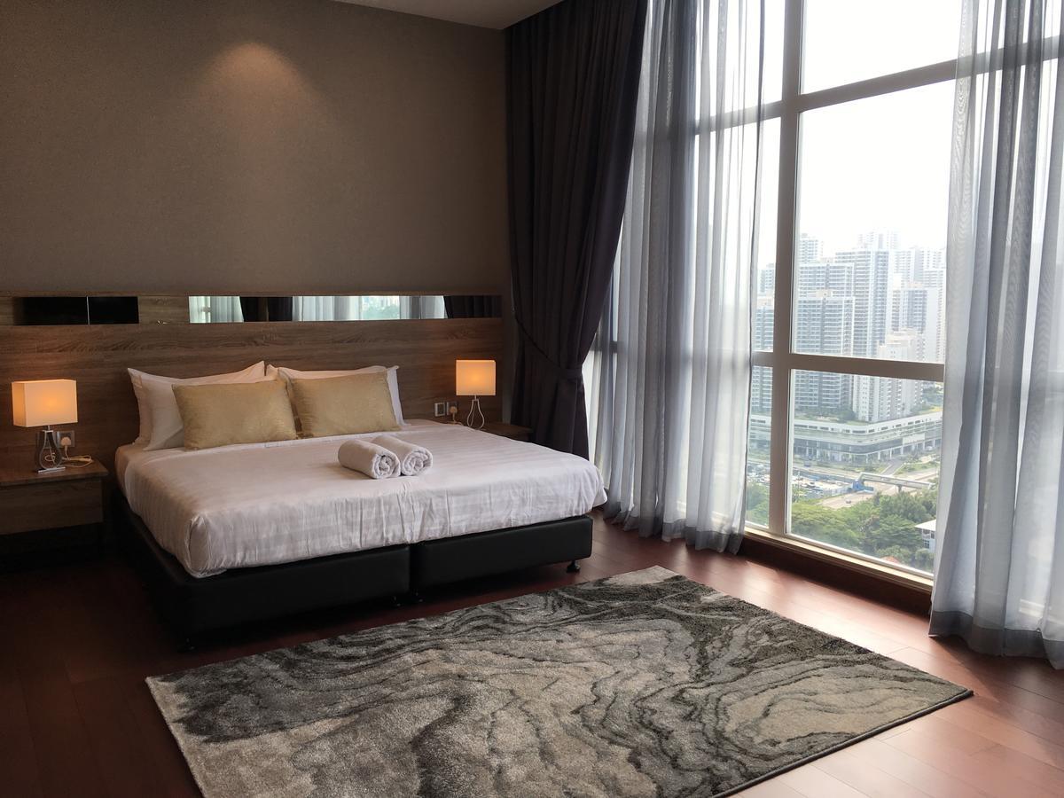 Jb City Paragon Serviced Apartment Johor Bahru Bagian luar foto