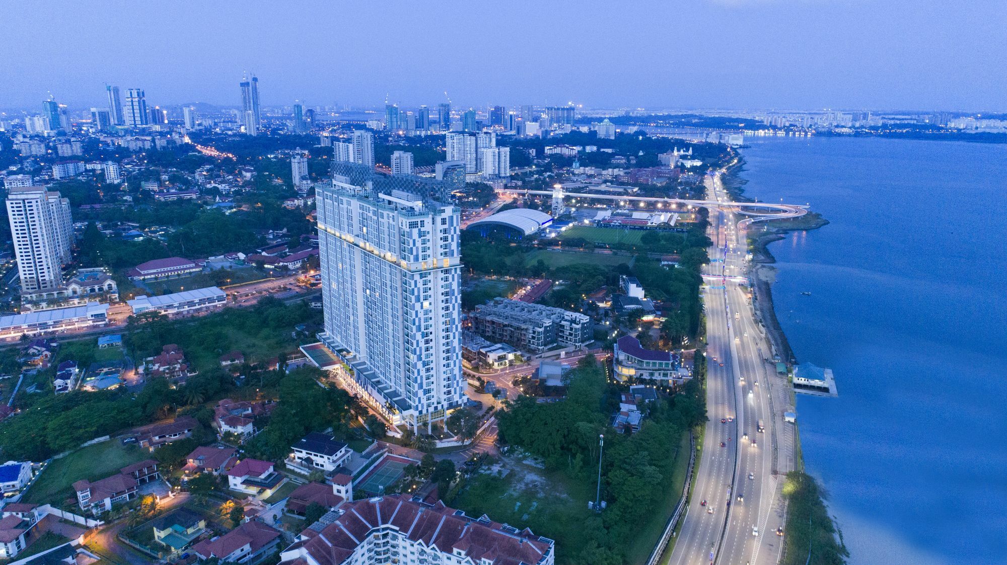 Jb City Paragon Serviced Apartment Johor Bahru Bagian luar foto
