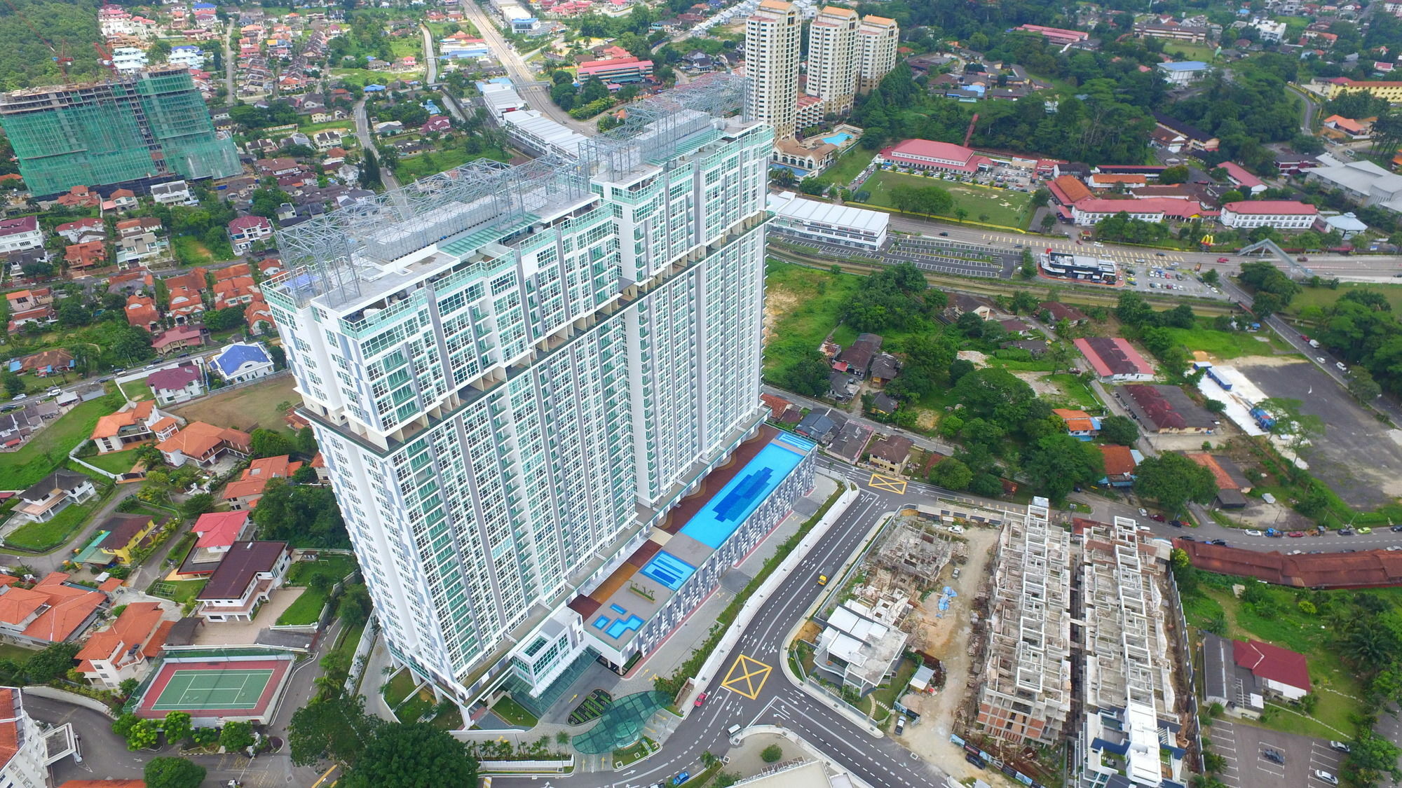 Jb City Paragon Serviced Apartment Johor Bahru Bagian luar foto